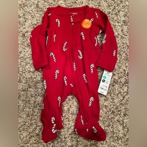 Carter’s Candy Cane Christmas Baby Pajamas